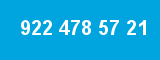 922 478 57 21 922 478 57 21